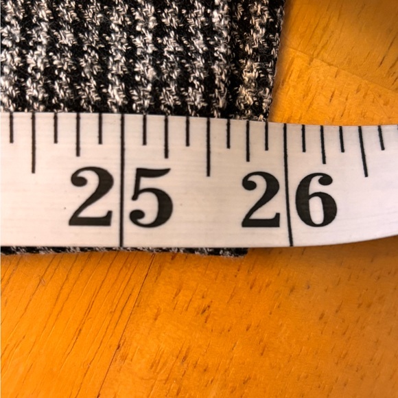 H&M Black Gray White Tweed Pants Slacks - Excellent Condition - Comfortable - 4 - Picture 7 of 7